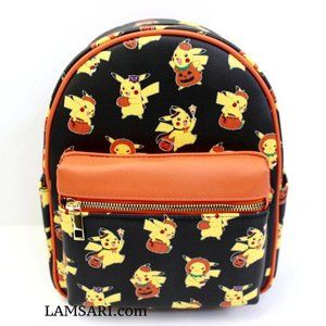 Pokemon Pikachu Halloween Costume Allover Print Mini Backpack